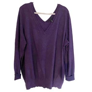 Lane Bryant Double V Sweater